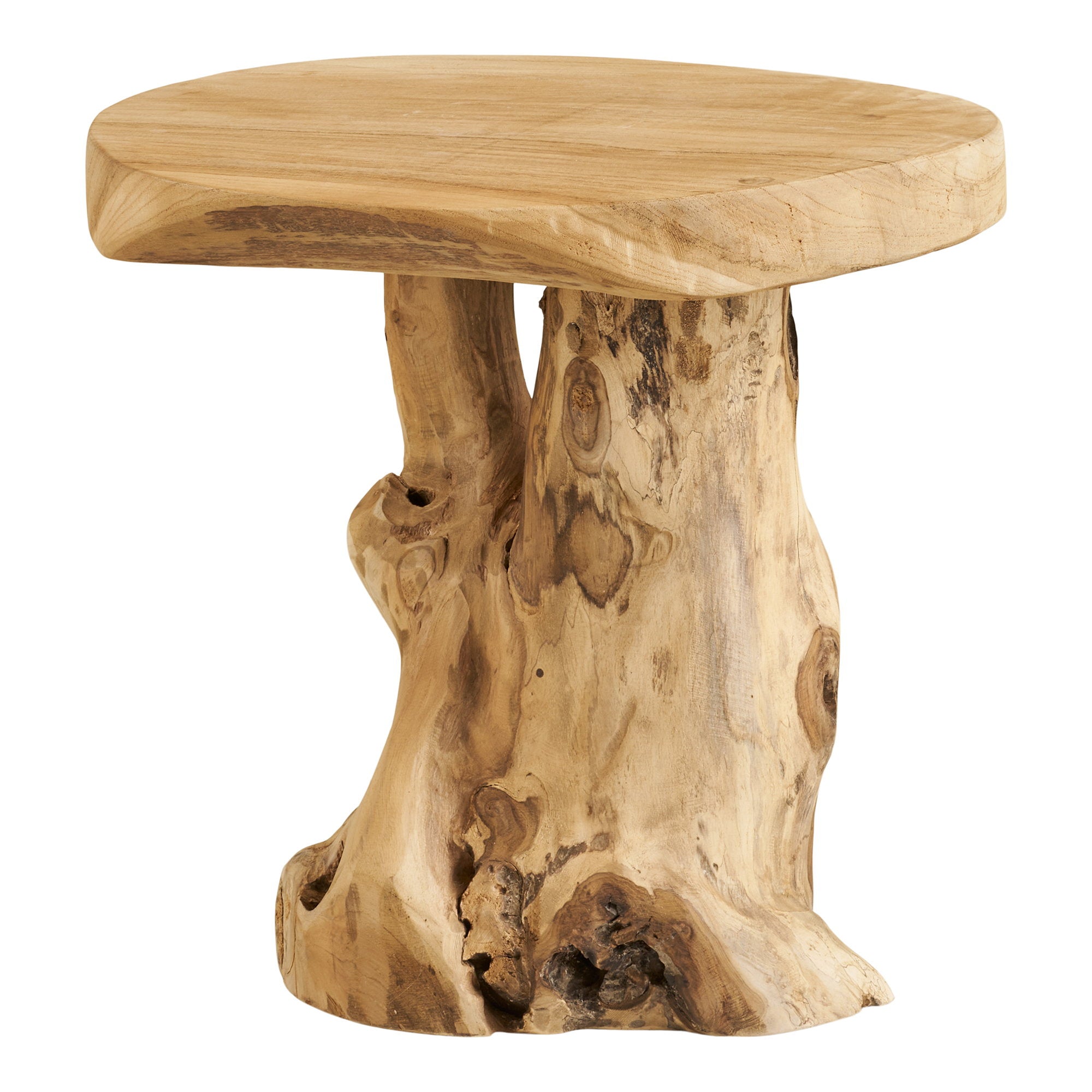 Palena bijzettafel natural ø40x45 cm