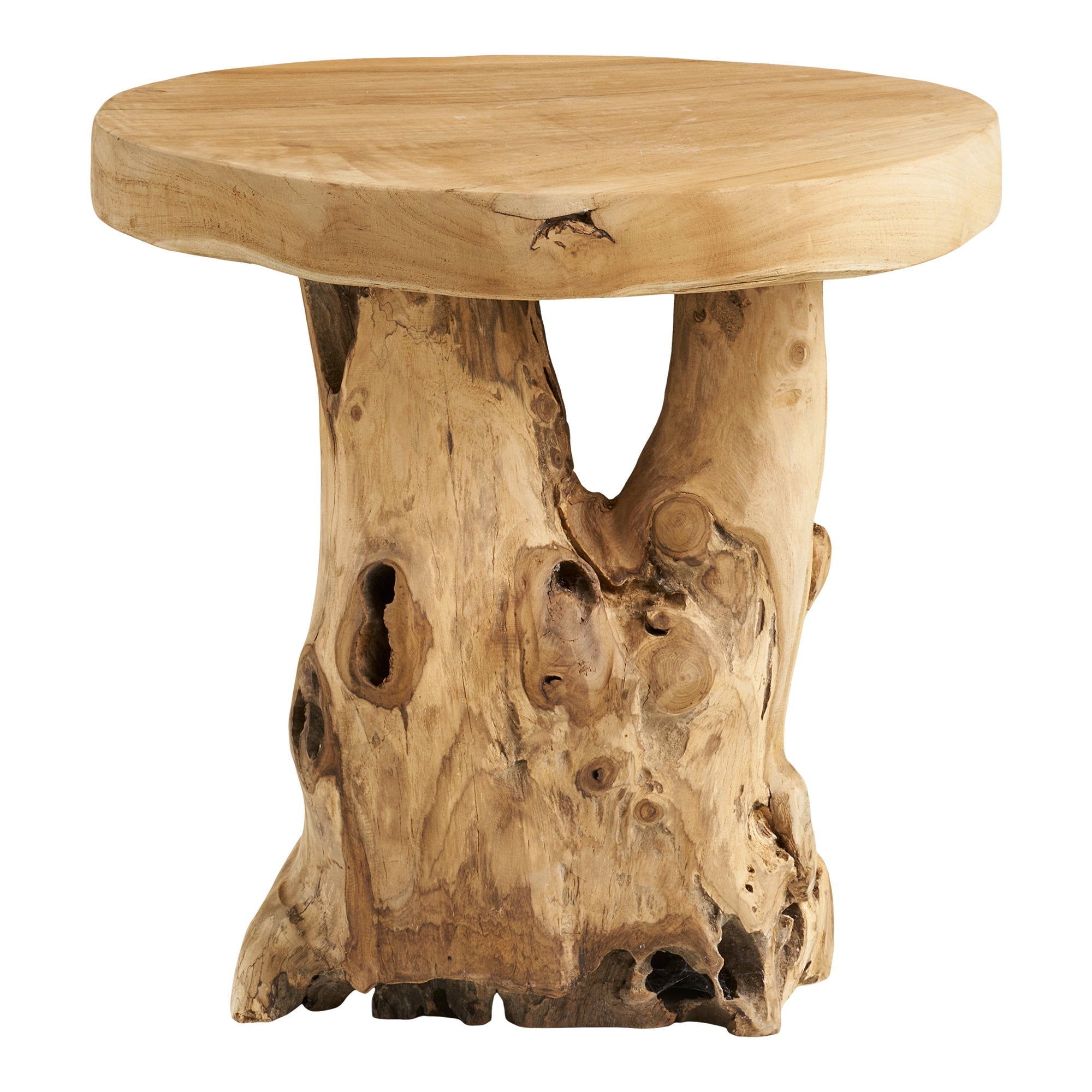 Palena bijzettafel natural ø40x45 cm