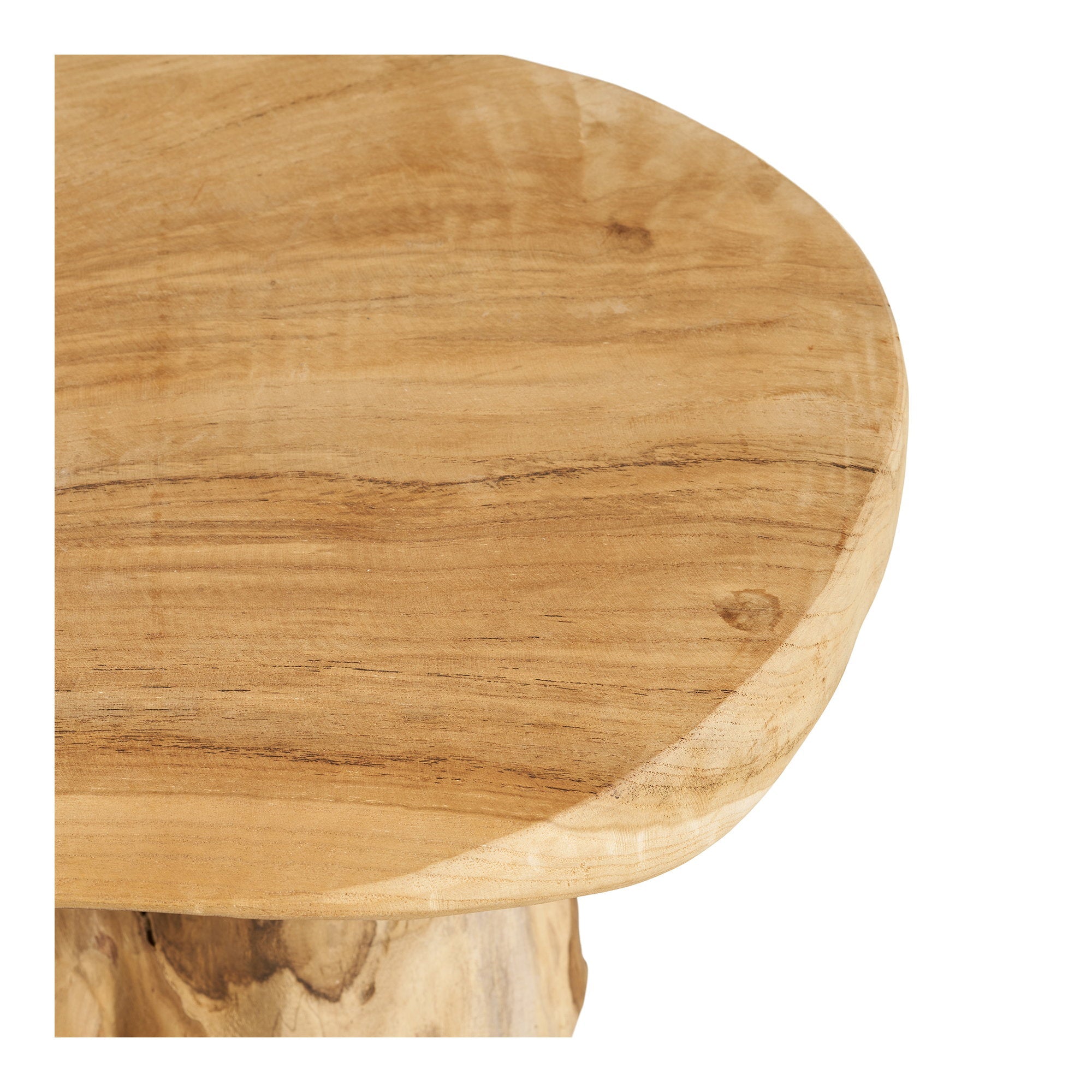 Palena bijzettafel natural ø40x45 cm