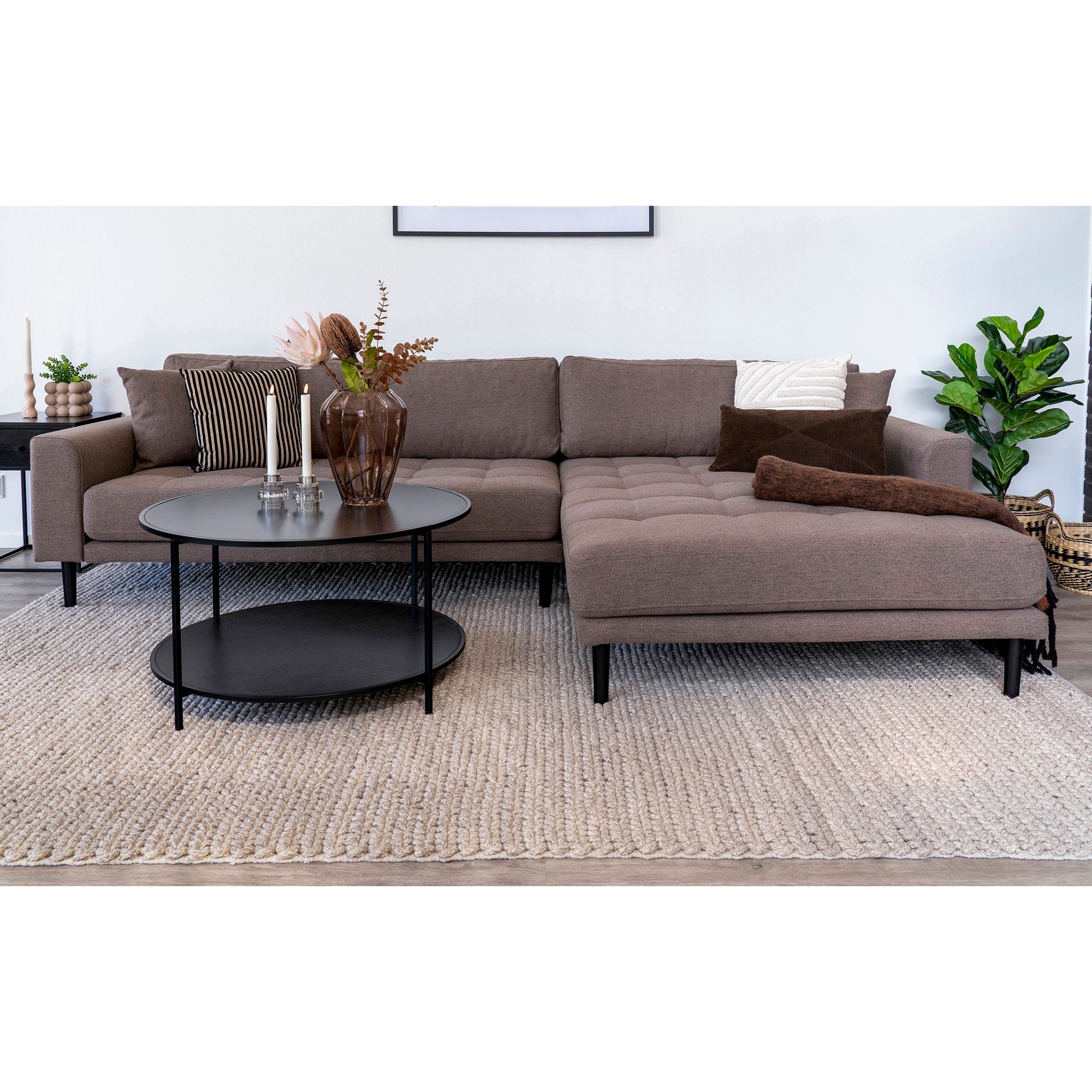 Vita salontafel, ø80x45 cm