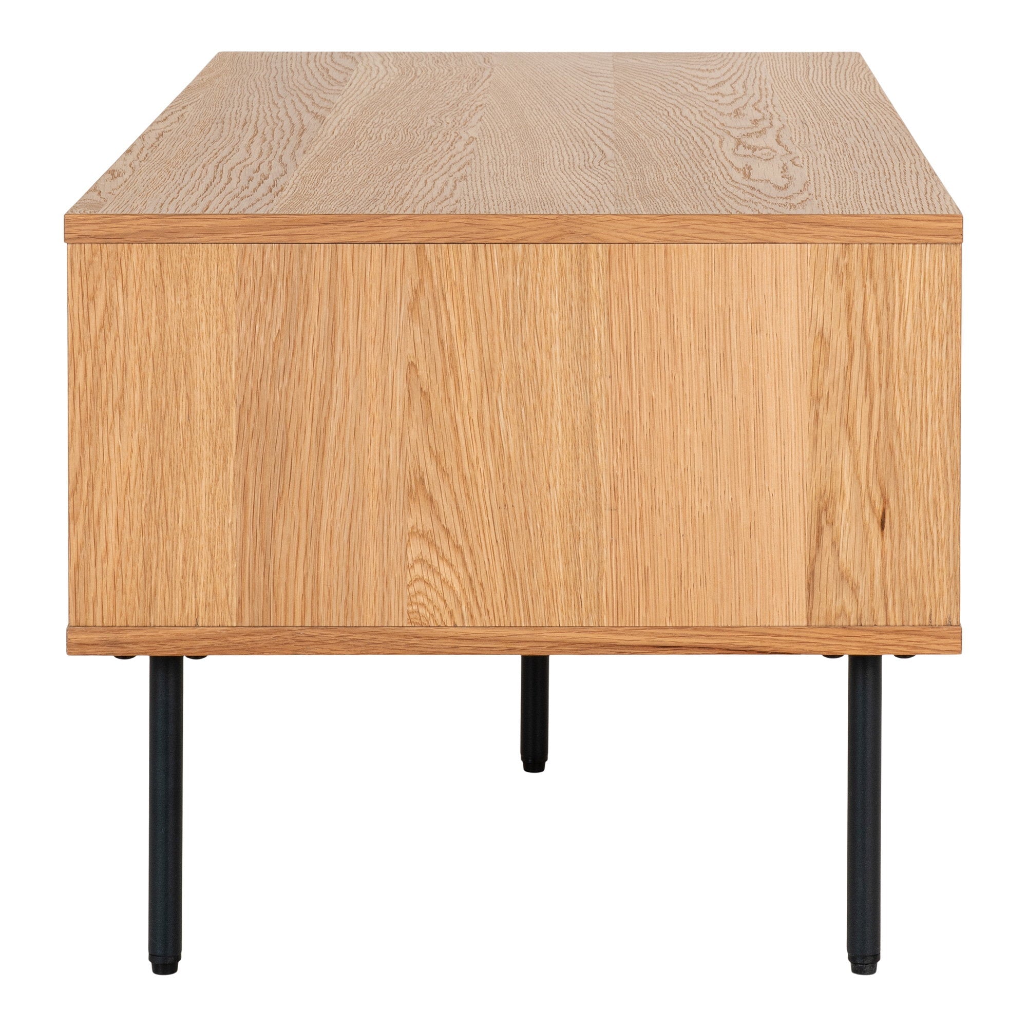 Kyoto salontafel met lades in oak veneer, 50x100x45 cm
