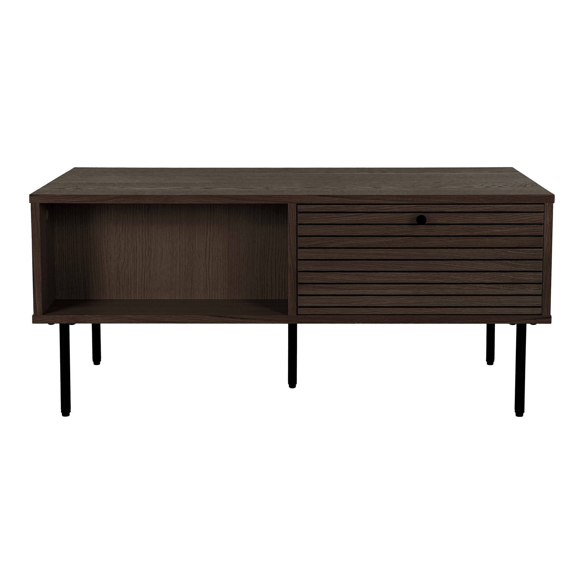 Kyoto salontafel met lades in hout, 50x100x45 cm