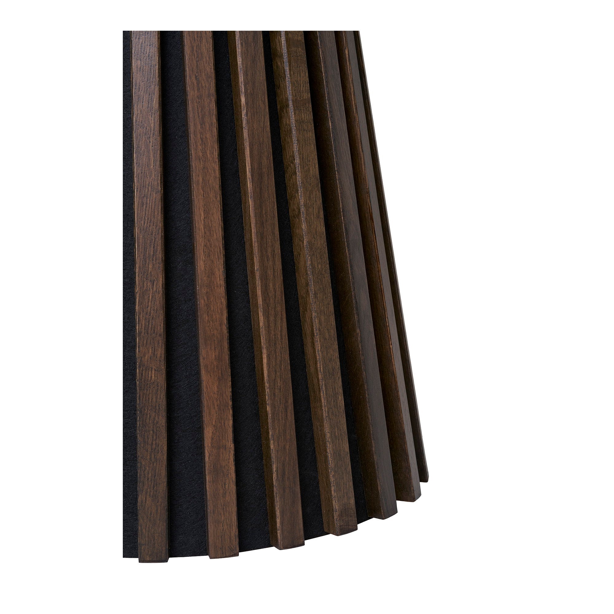 Osaka bijzettafel oak veneer, smoked ø40x50 cm