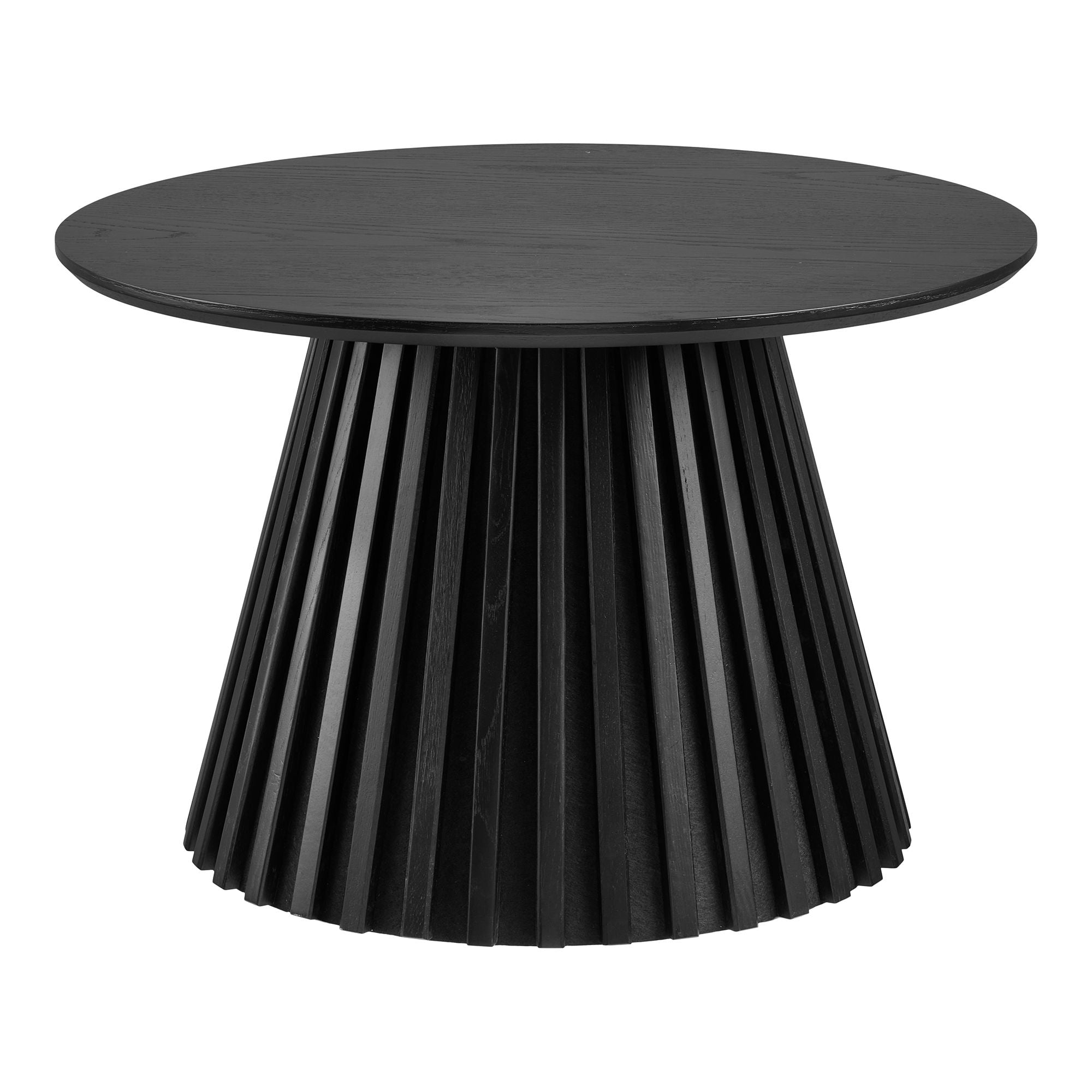 Osaka salontafel, oak veneer, black ø70x45 cm