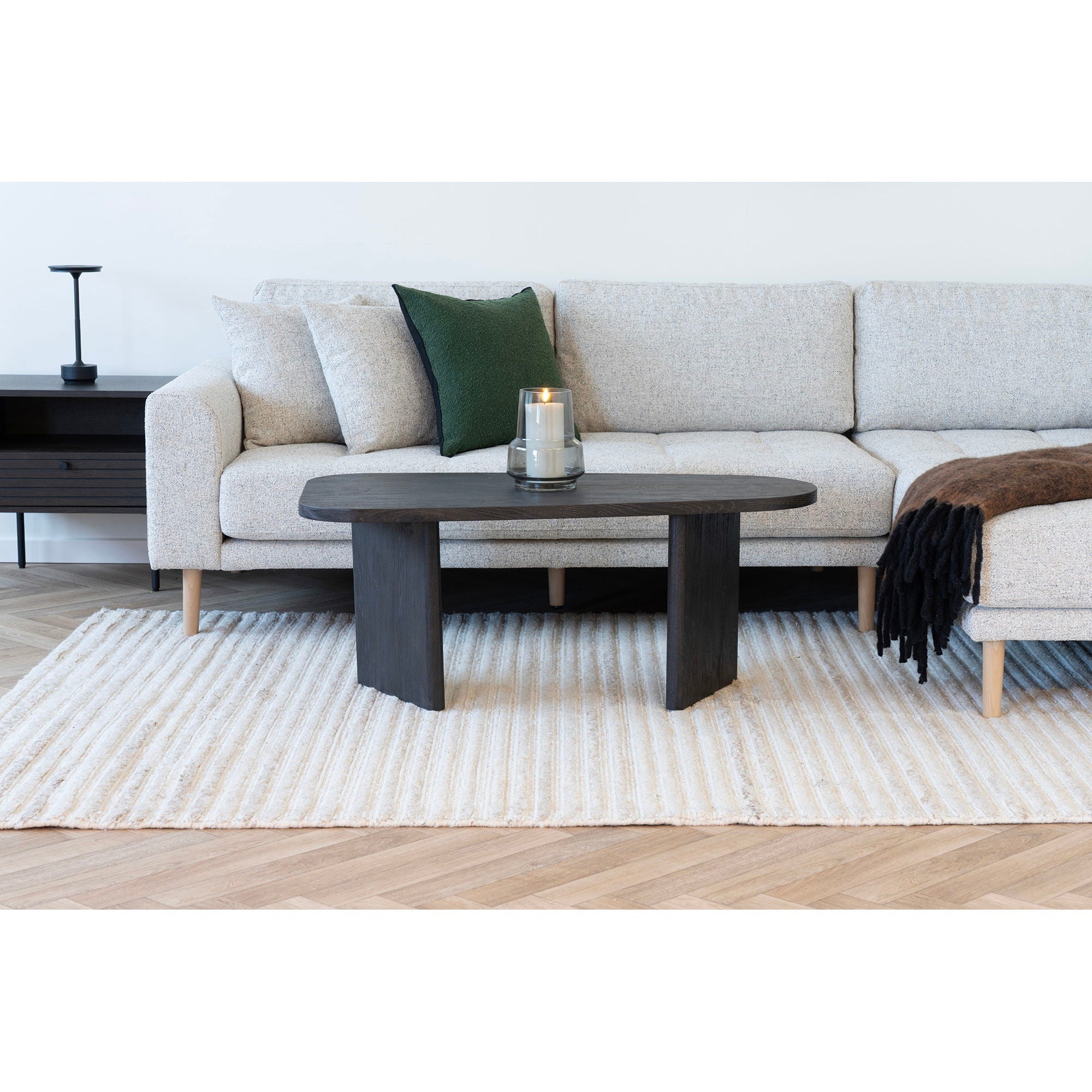 Melo salontafel, dark brown 50x100x41 cm