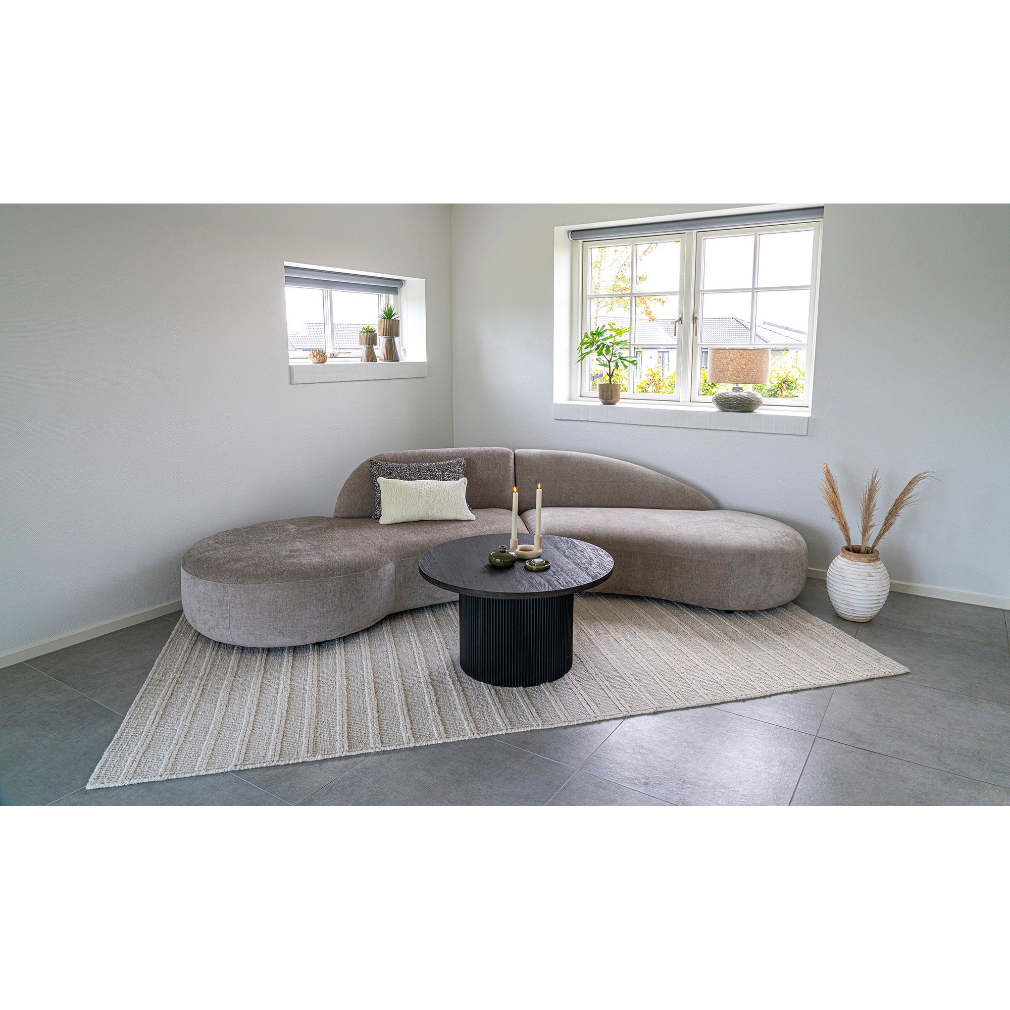 Boavista salontafel, dark brown ø80x45 cm