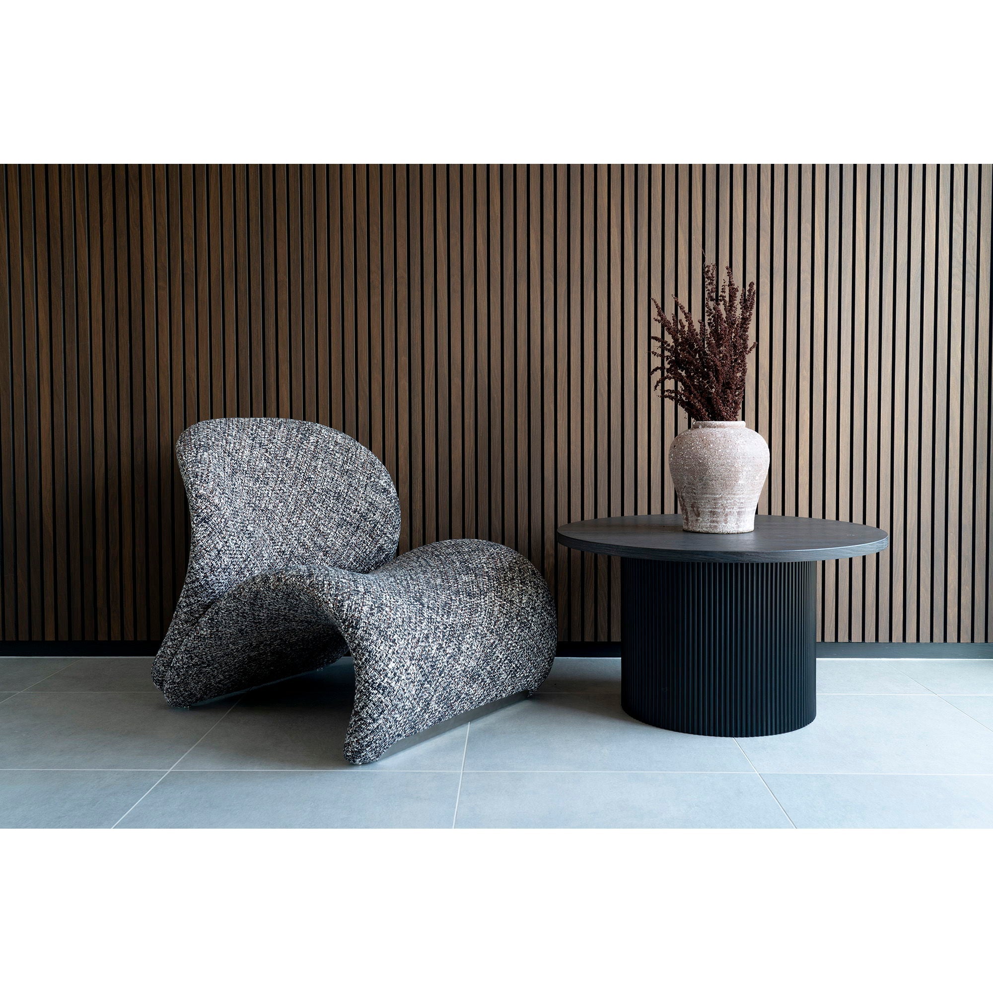 Boavista salontafel, dark brown ø80x45 cm
