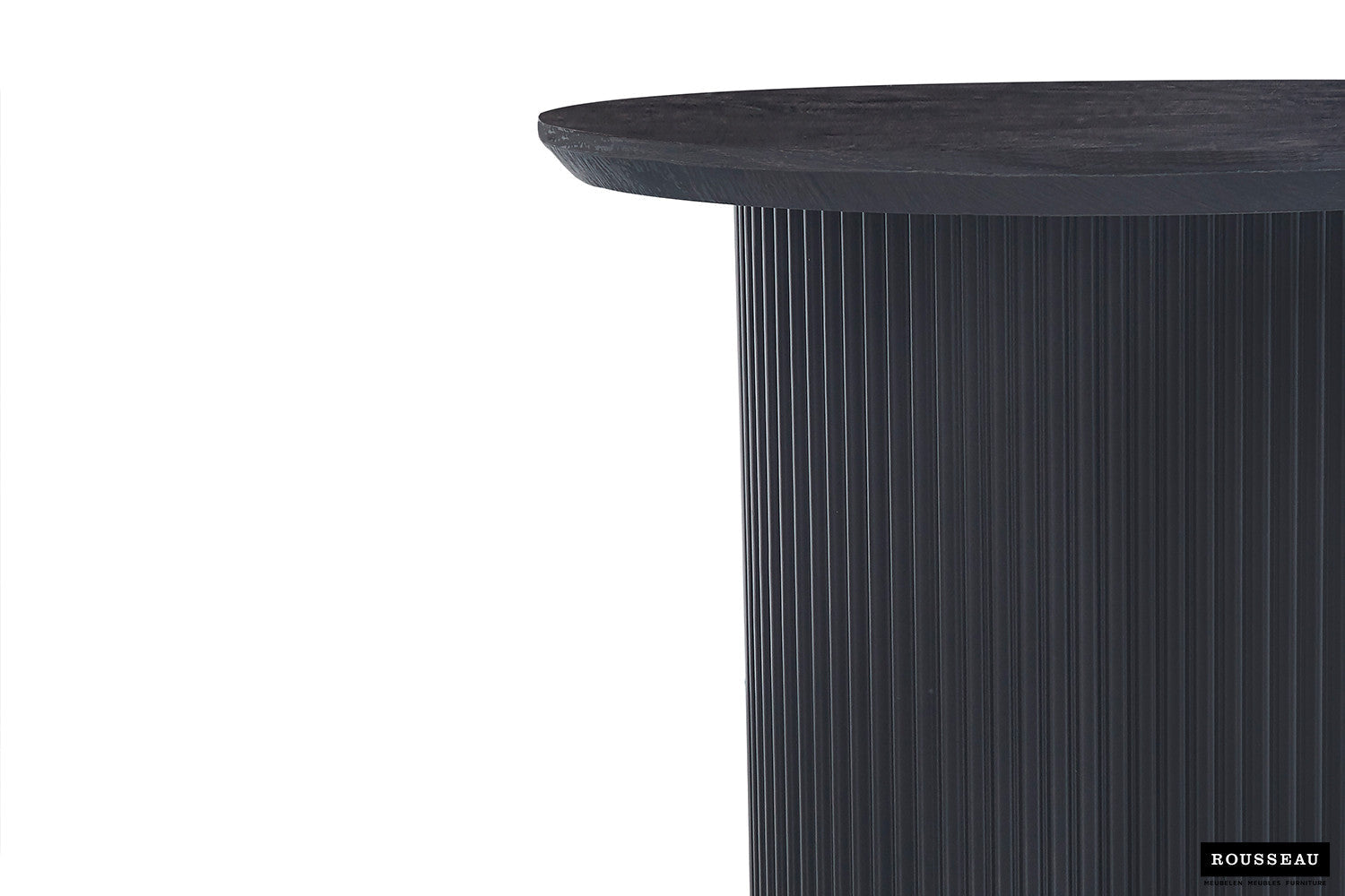 Salontafel Lagos 50 cm Rond Decor Donkerbruin