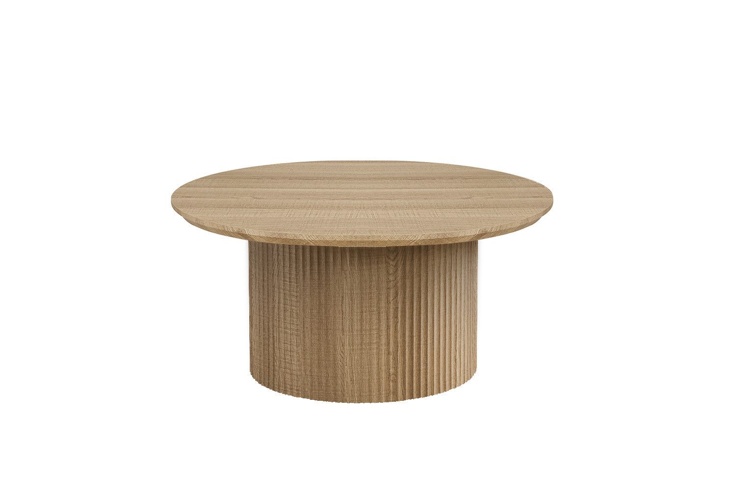 Salontafel 'Lagos' 80 cm Rond Decor Eik Naturel