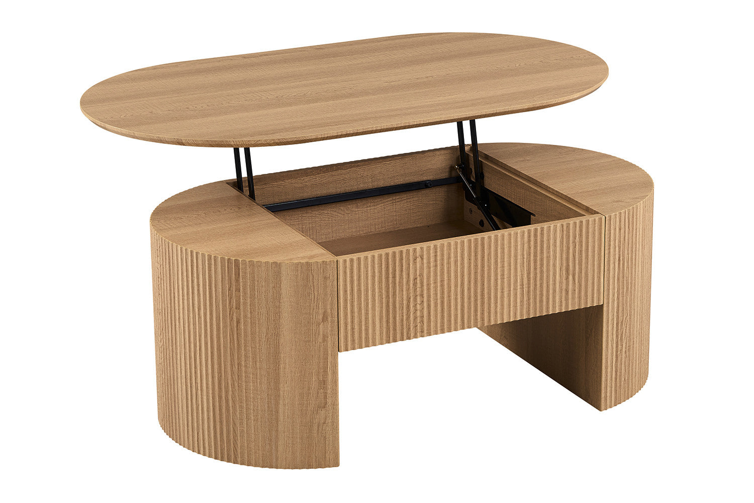 NEW - Salontafel 'Lagos' 120 cm Lift-top Decor Eik Naturel