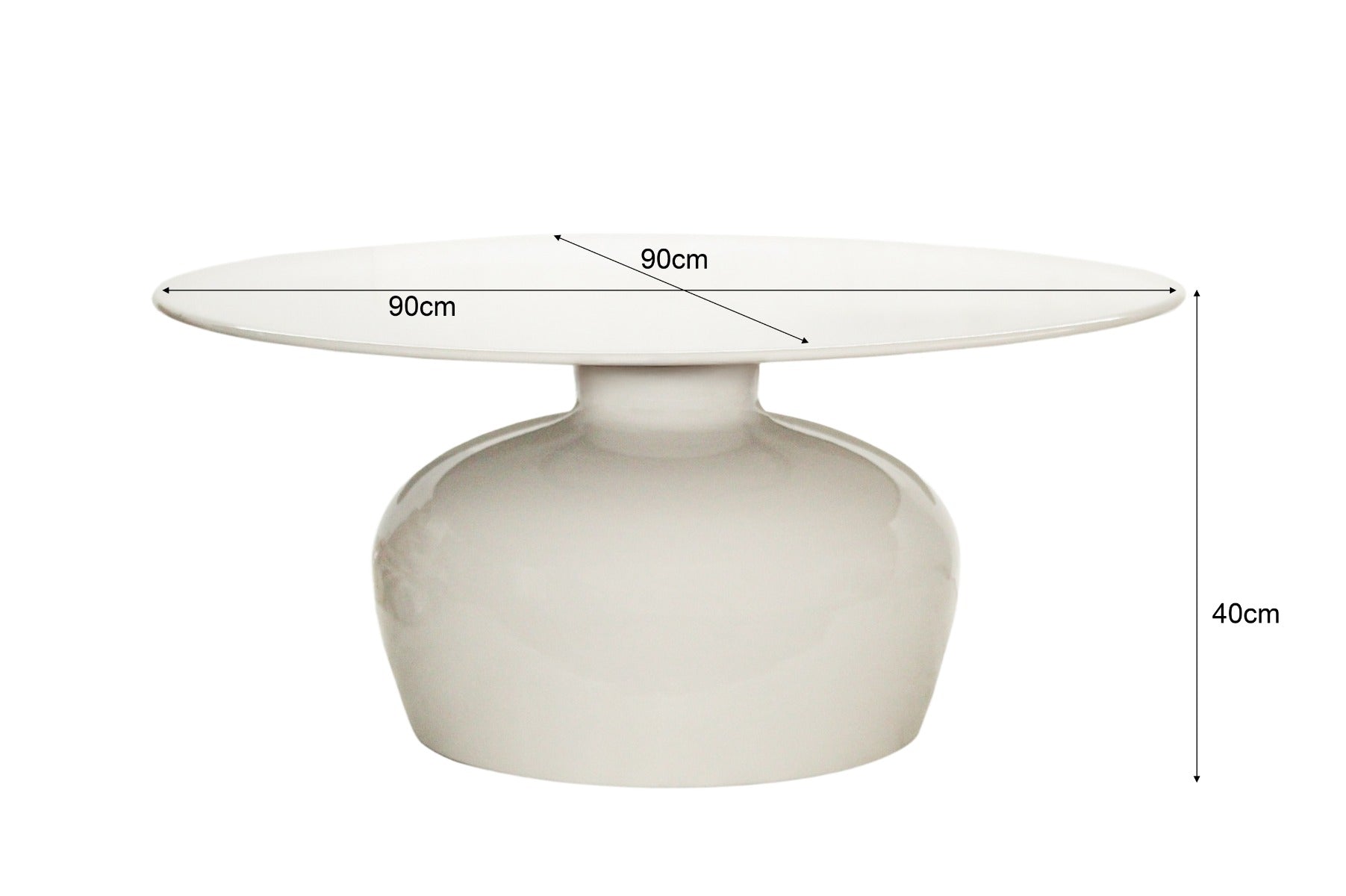Salontafel Brix Mila Off White