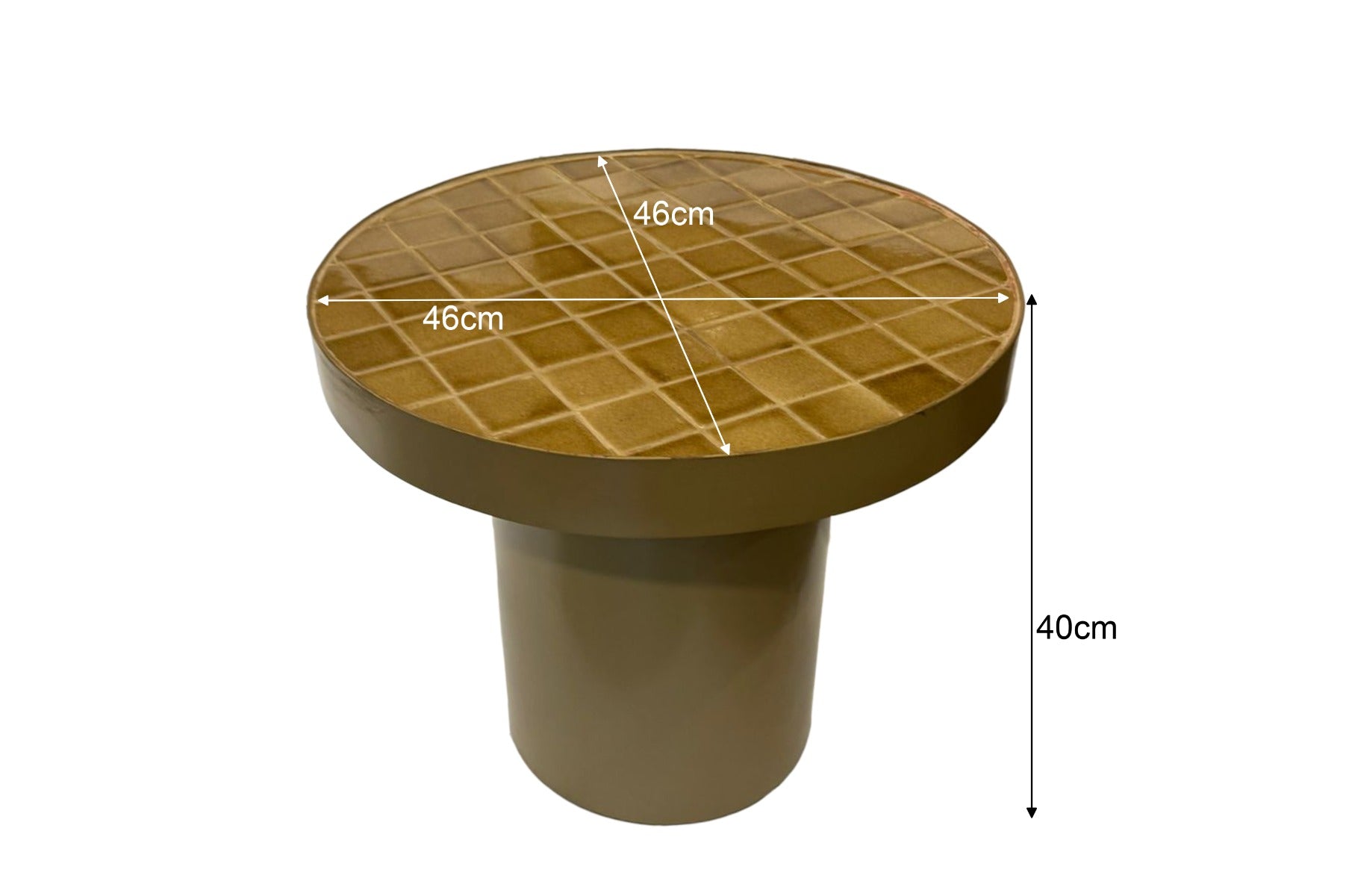 Salontafel Brix Tylo Camel 46cm