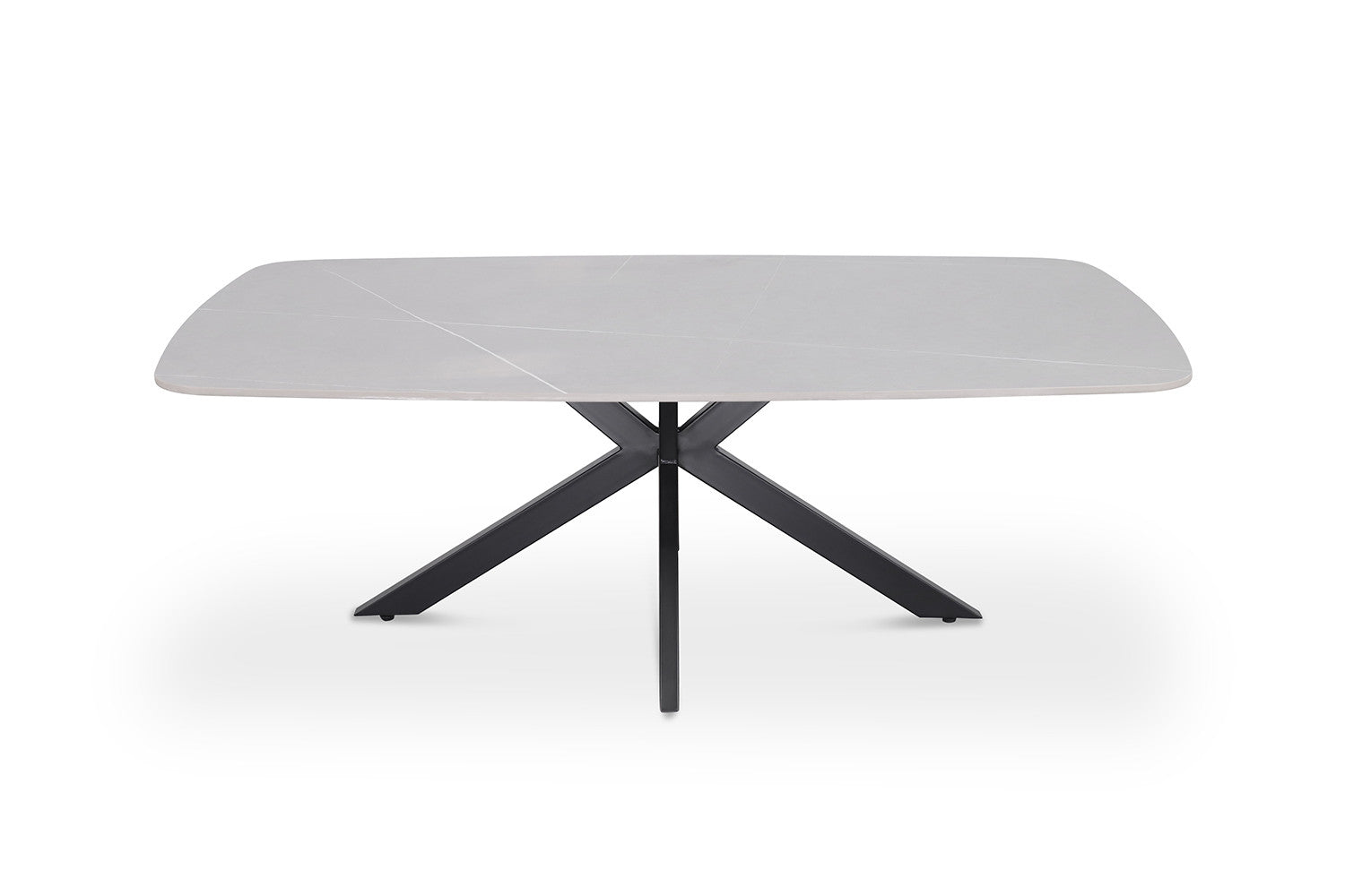 Salontafel 'Apollo' 130 cm Deens Ovaal Steen Grijs