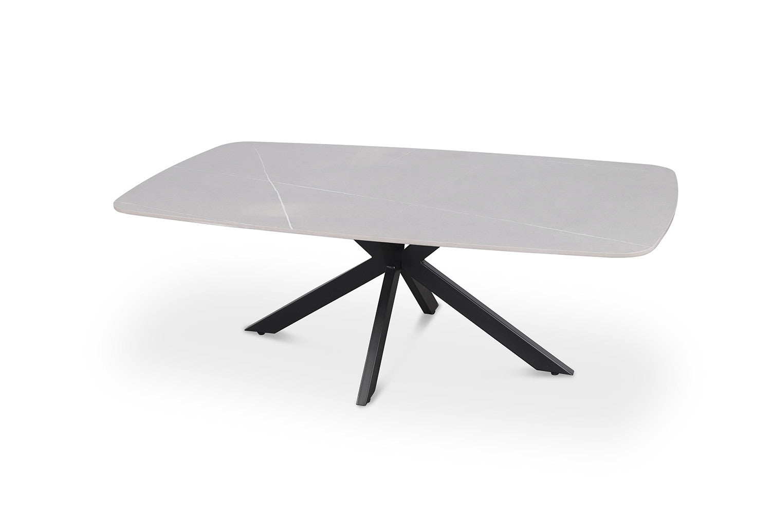 Salontafel 'Apollo' 130 cm Deens Ovaal Steen Grijs