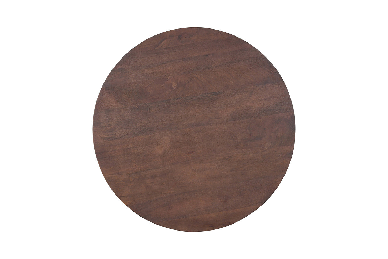 Tafel 'Tommy' 130 cm Rond Mango hout  Bruin