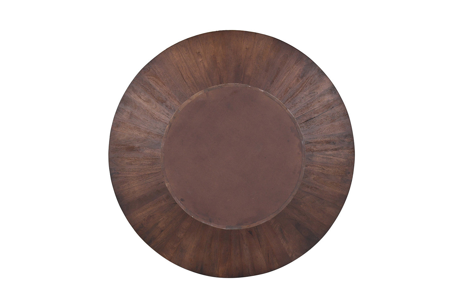 Tafel 'Tommy' 130 cm Rond Mango hout  Bruin