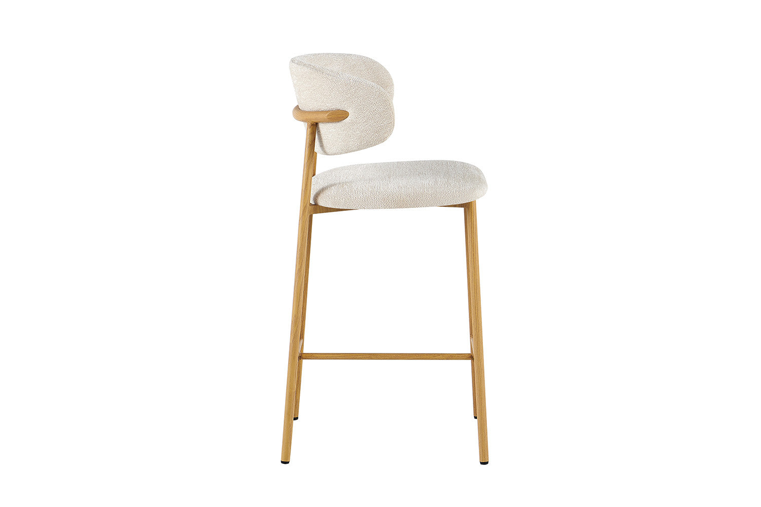 Counterstoel 'Coco' Naturel - Stof Raven 24 Beige