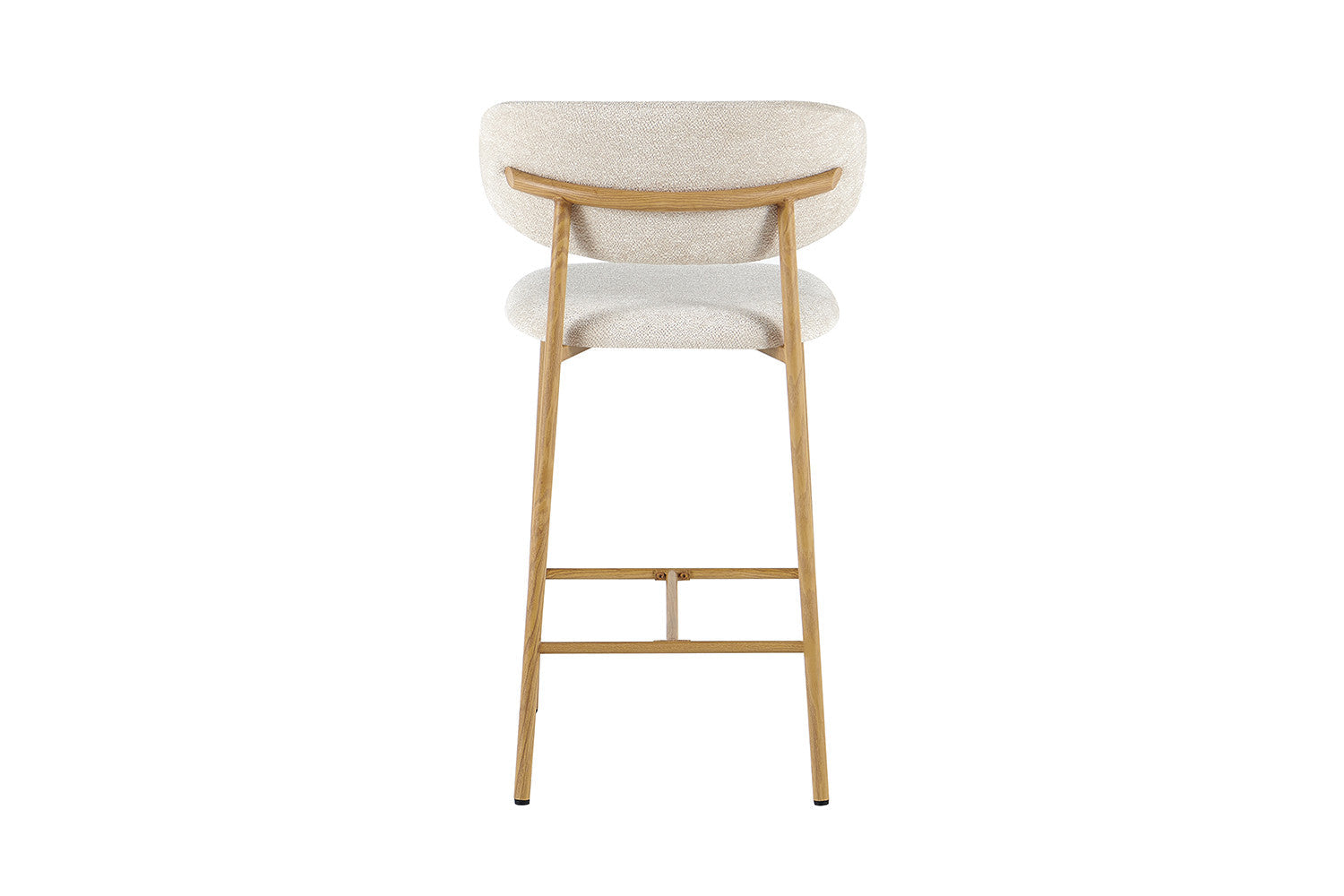 Counterstoel 'Coco' Naturel - Stof Raven 24 Beige