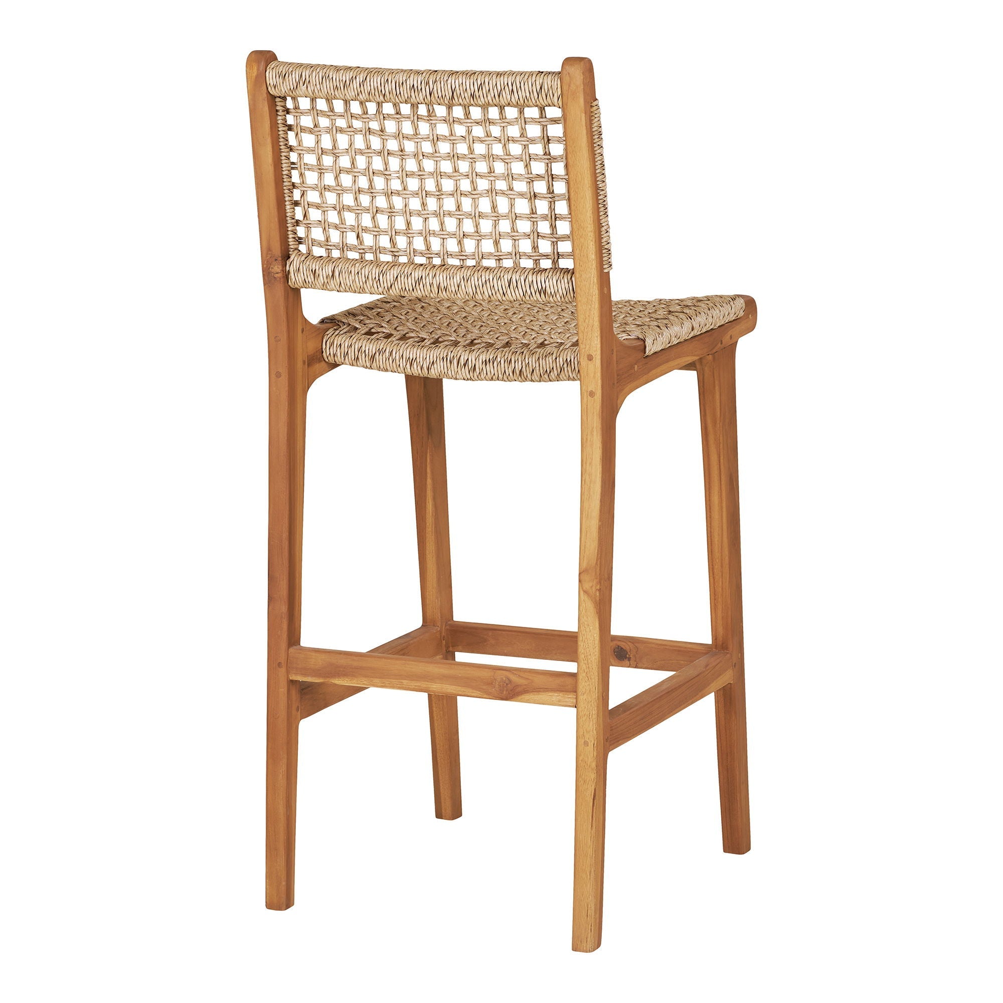 Derby barstoel in teak natural