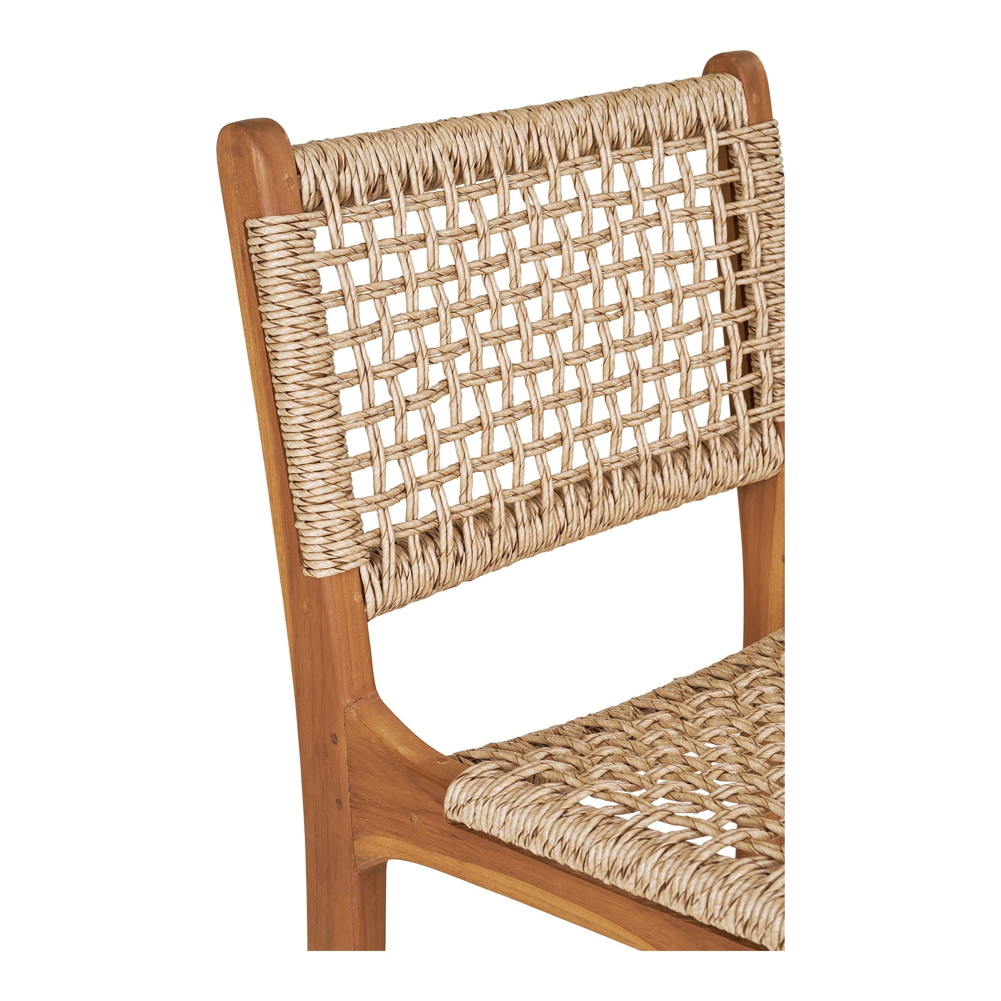 Derby barstoel in teak natural