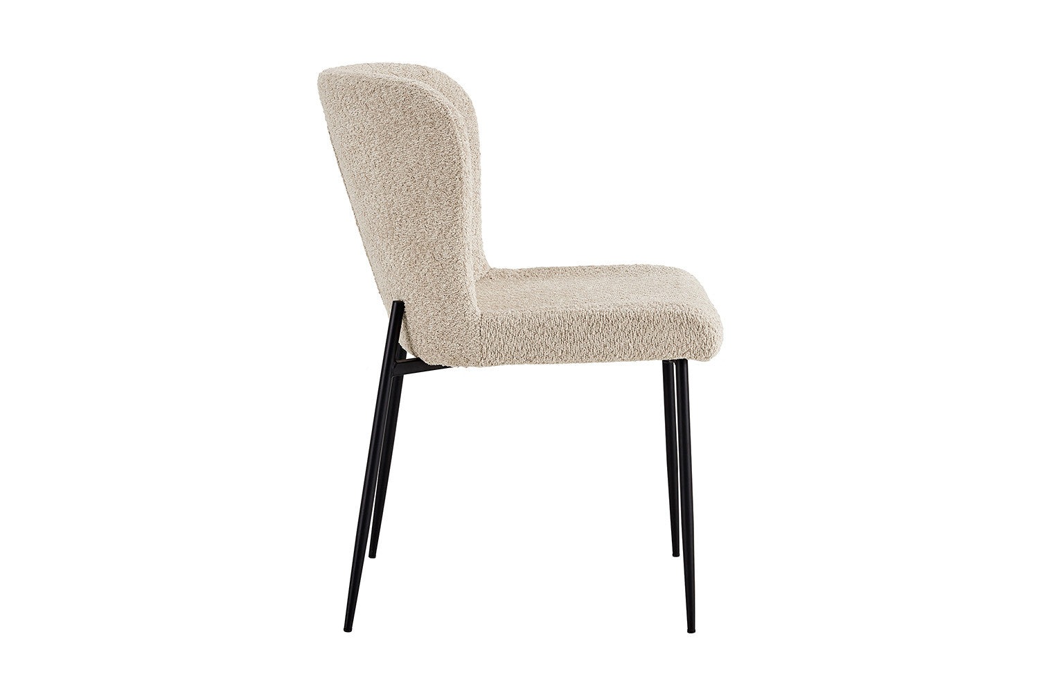 Eetkamerstoel Lisa Bouclé Beige