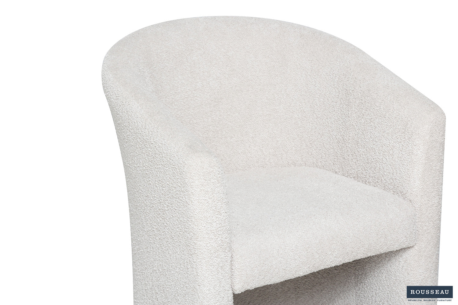 fauteuil Charlie in Bouclé Zand