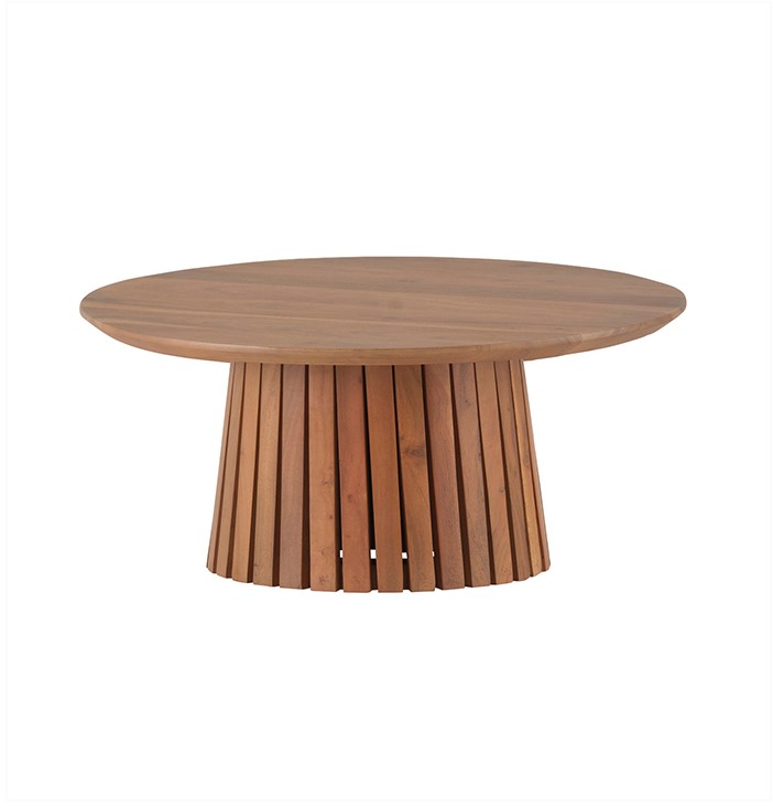 Salontafel Ø90, Acacia Naturale