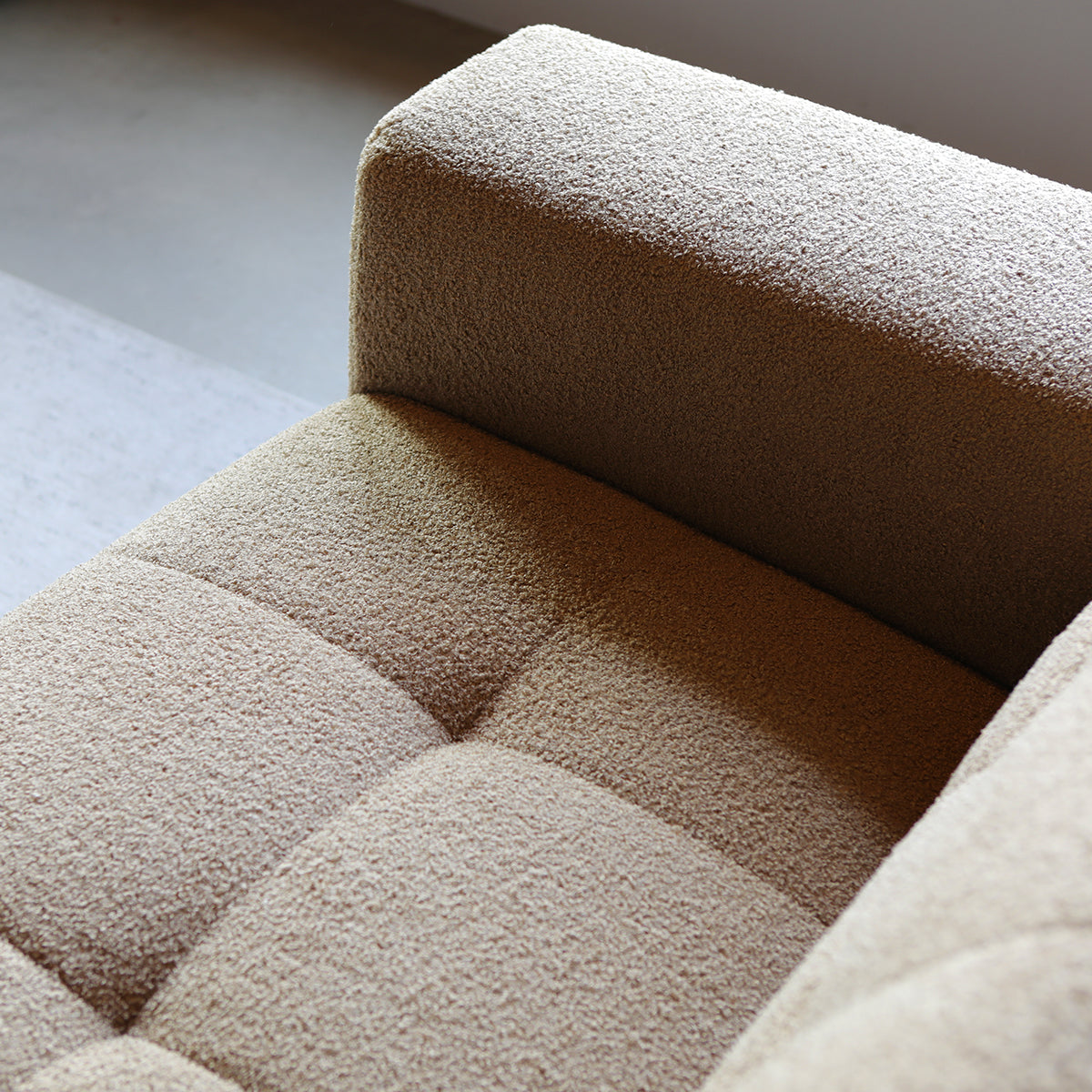 Loungebank Wave in Teddy
