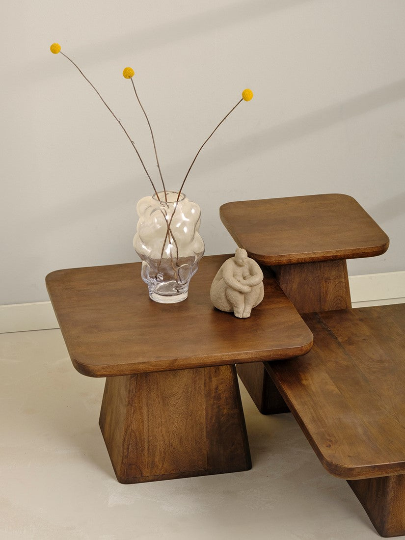 Bijzettafel 40, Mango Brown Walnut