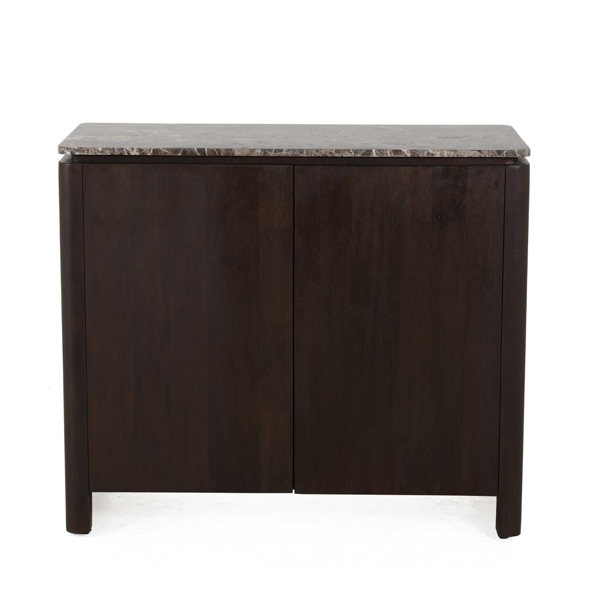 Bovenblad Dressoir Dallas Bruin Marmer 100 cm