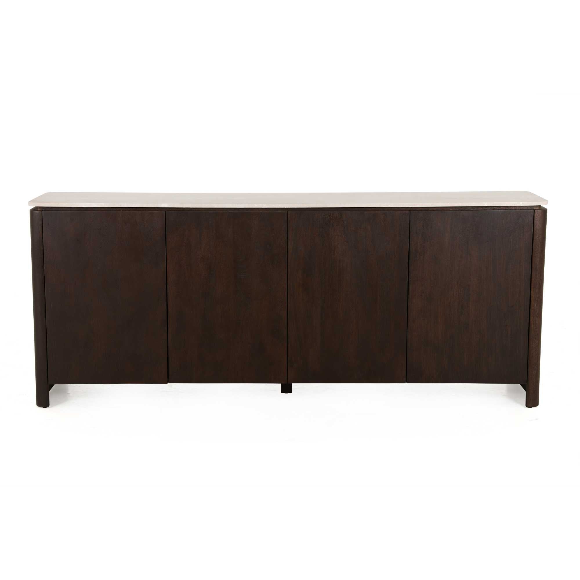 Bovenblad Tv meubel Dallas Beige  Marmer 210 cm
