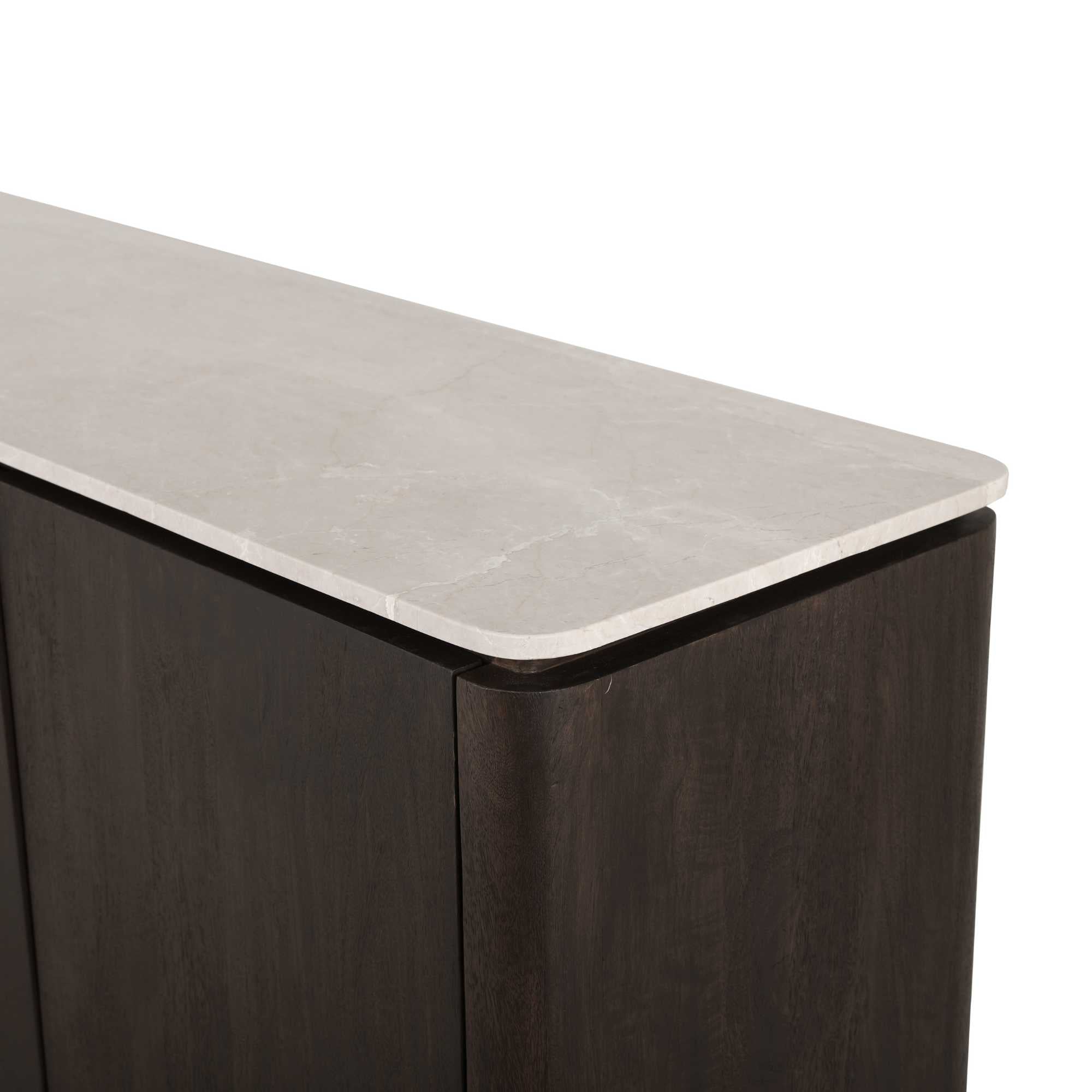 Bovenblad Tv meubel Dallas Beige  Marmer 210 cm