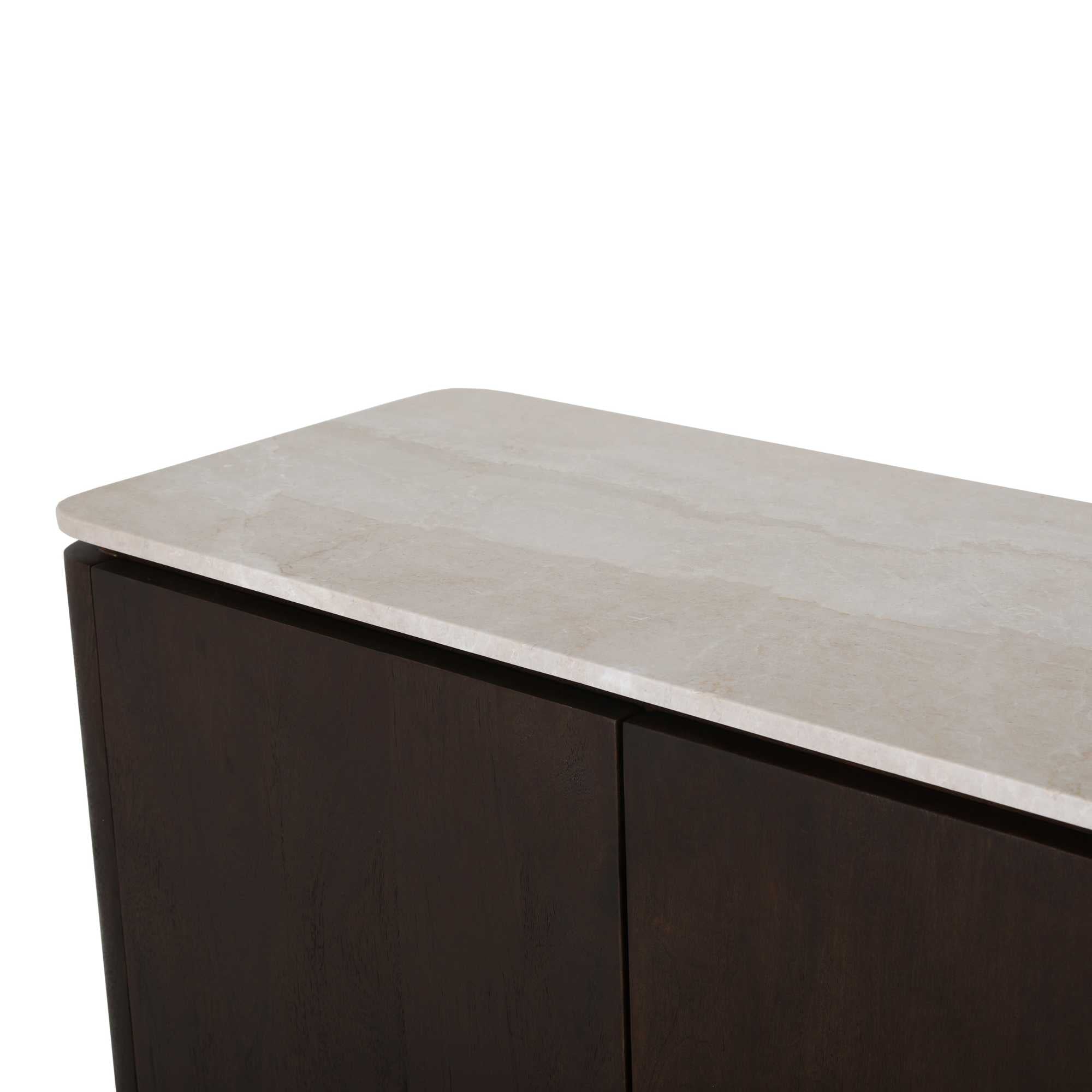 Bovenblad Tv meubel Dallas Beige  Marmer 210 cm