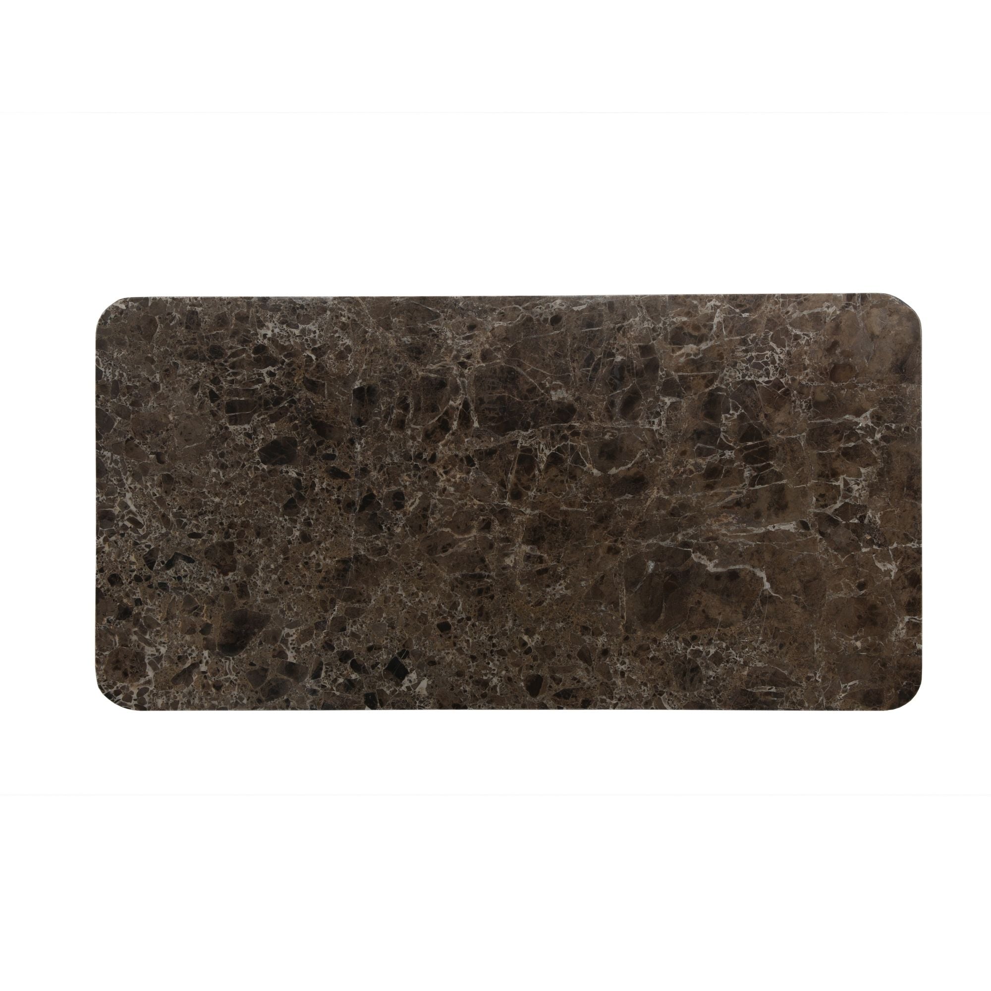 Bovenblad Tv meubel Dallas Bruin Marmer 210 cm