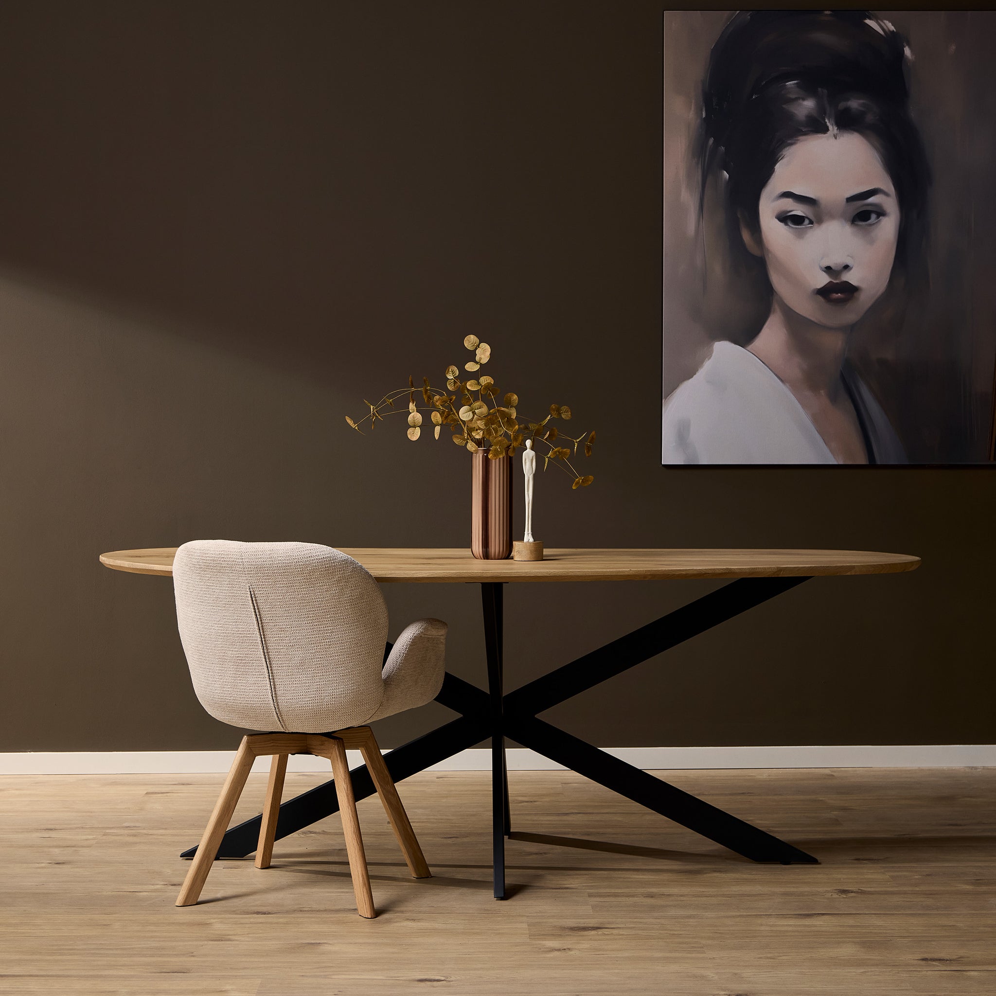 Eettafel Cloud | 180 cm | Eiken