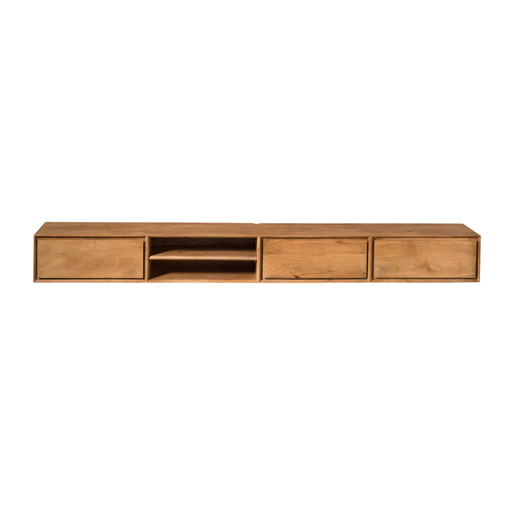 Zwevend tv meubel Ambiance Naturel | 280 cm