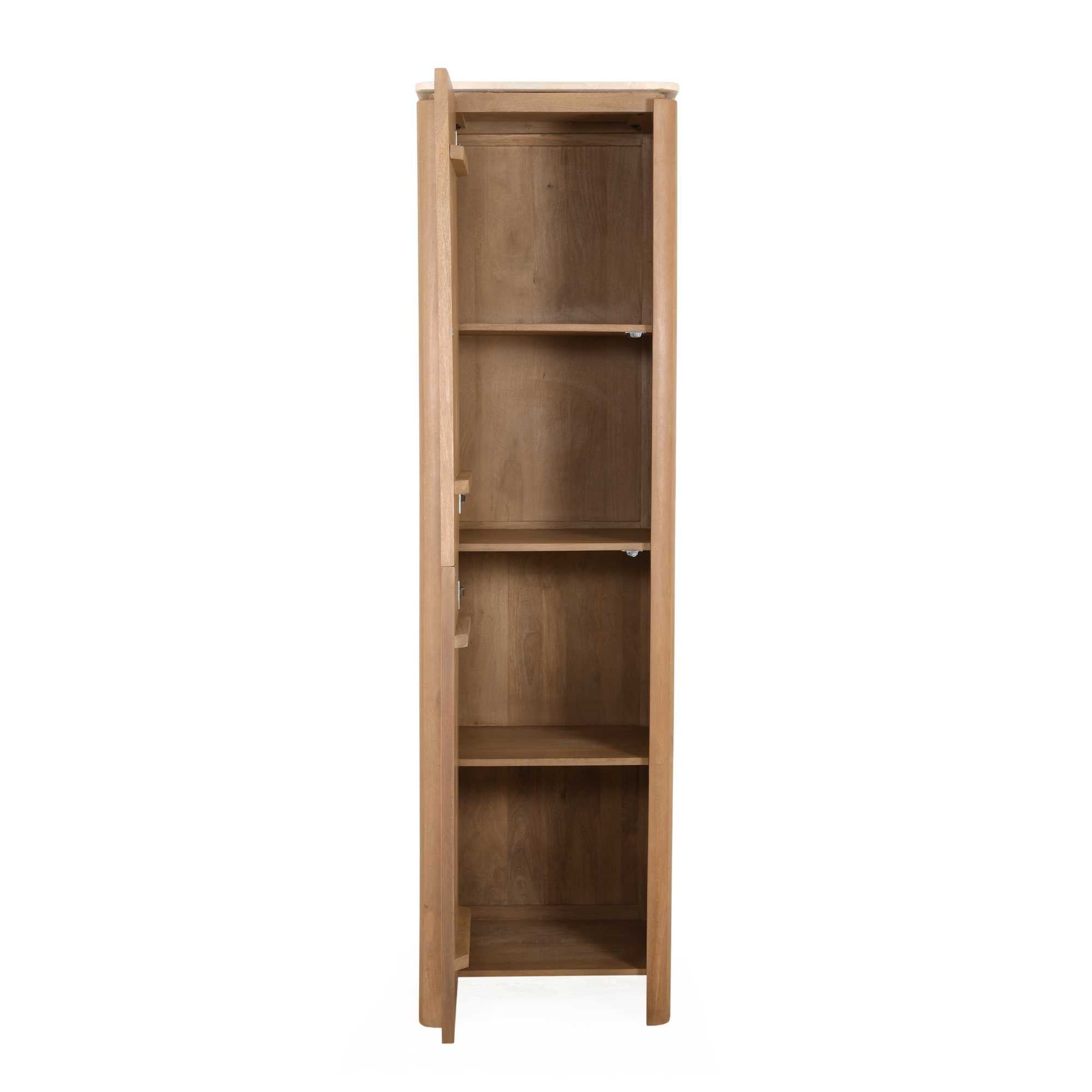 Kabinetkast Dallas Naturel Mangohout 55 cm