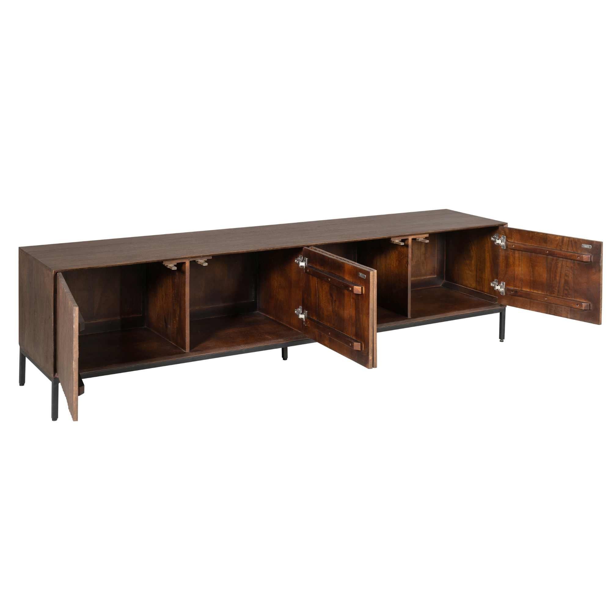 Tv meubel Madison bruin | 210 cm