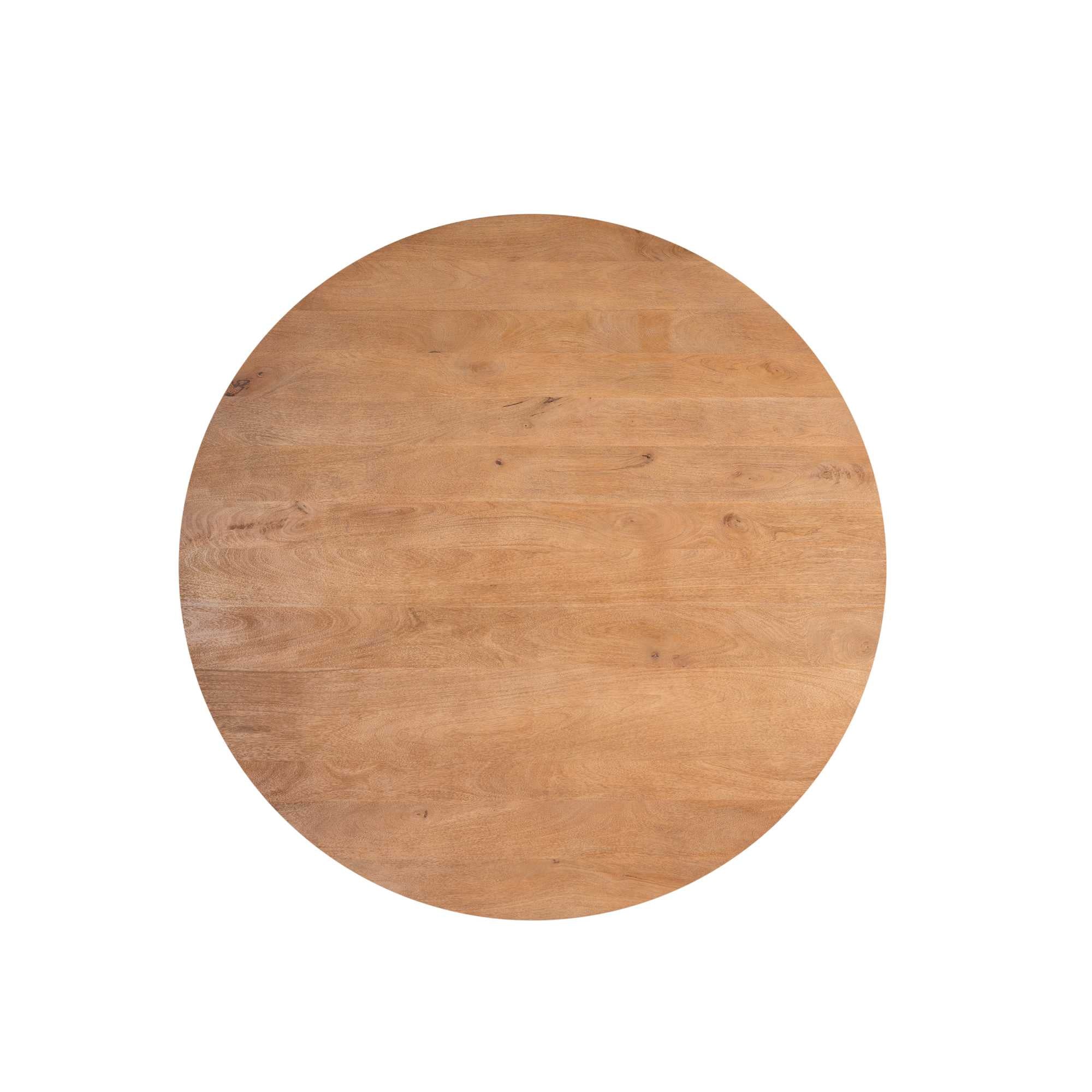 Eettafel Madison Natural | 130 cm | Kolom Poot